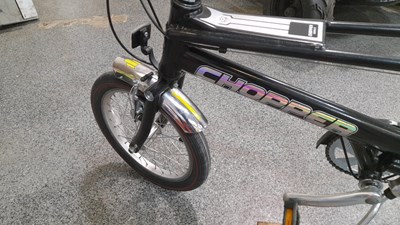 Lot 3 - MK3 RALEIGH CHOPPER BLACK WITH CHROME DECALS SF40533721