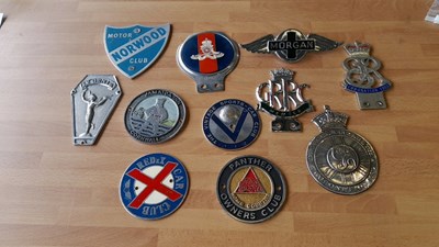 Lot 669 - SELECTION OF CAR BADGES
