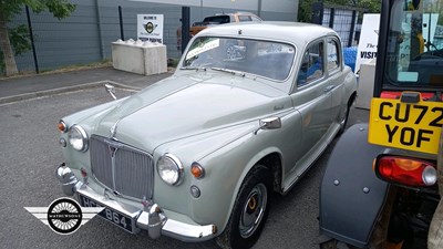 Lot 698 - 1958 ROVER P4 90