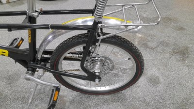 Lot 463 - MK3 RALEIGH CHOPPER BLACK WITH YELLOW DECALS