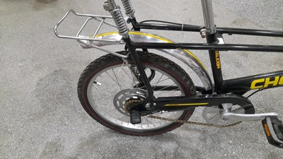 Lot 463 - MK3 RALEIGH CHOPPER BLACK WITH YELLOW DECALS