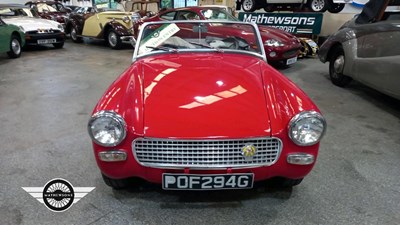 Lot 852 - 1969 AUSTIN HEALEY SPRITE