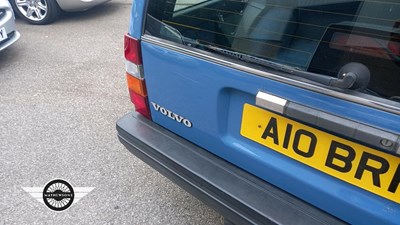 Lot 758 - 1986 VOLVO 740 GL AUTO