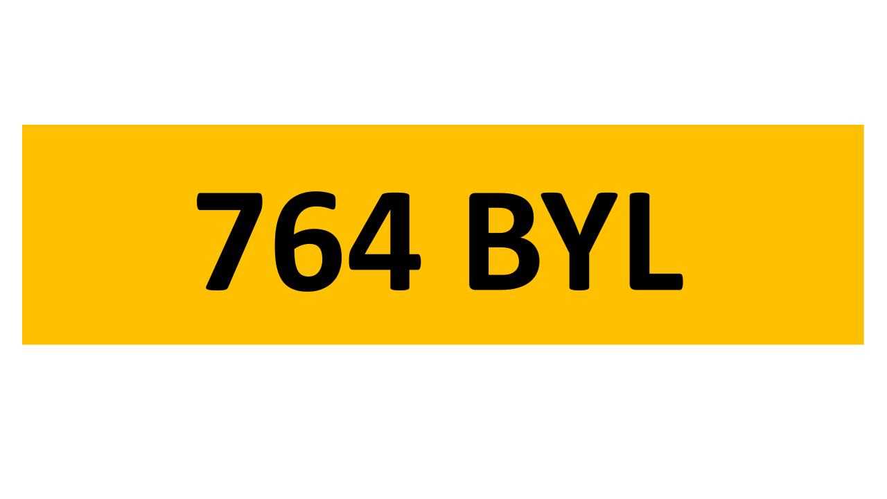 Lot 69 - REGISTRATION ON RETENTION - 764 BYL