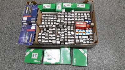 Lot 203 - BOX OF ASSORTED GLOW PLUGS ( NEW OLD STOCK )