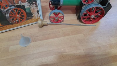 Lot 119 - MAMOD STEAM TRACTOR C/W BOX