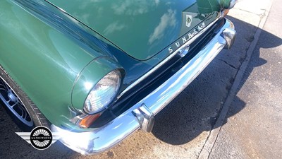 Lot 222 - 1965 SUNBEAM ALPINE