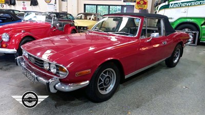 Lot 642 - 1971 TRIUMPH STAG