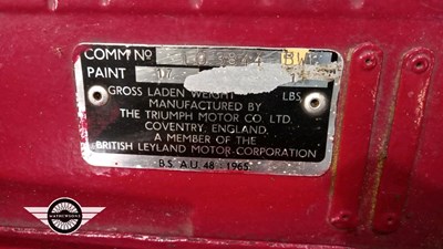 Lot 642 - 1971 TRIUMPH STAG