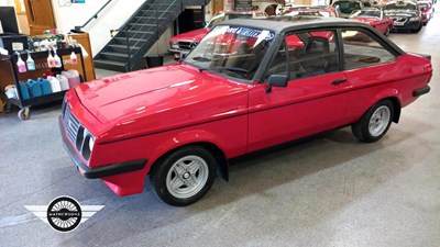 Lot 370 - 1979 FORD ESCORT RS CUSTOM