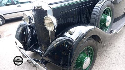 Lot 430 - 1934 VAUXHALL 12/6 ASY