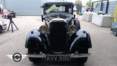 Lot 430 - 1934 VAUXHALL 12/6 ASY