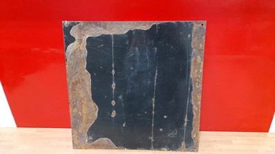 Lot 39 - SHELL MOTOR OIL ENAMEL SIGN 18" X 18"