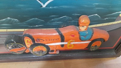 Lot 287 - MONACO WOODEN SIGN 24" X 19"