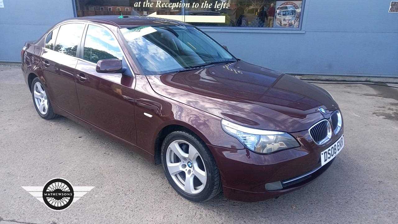 Lot 36 - 2008 BMW 525D SE A