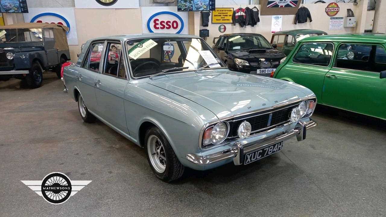 Lot 592 - 1969 FORD CORTINA 1600 E