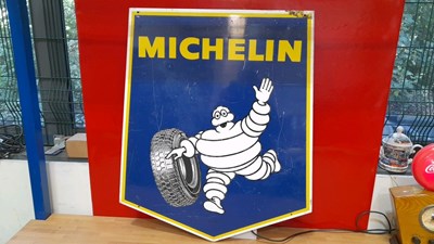 Lot 547 - LARGE MICHELIN SIGN 30" x 25"