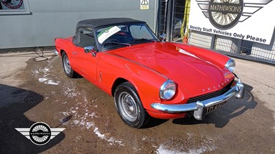 Lot 790 - 1970 TRIUMPH SPITFIRE