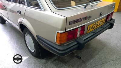 Lot 66 - 1983 FORD ESCORT GHIA