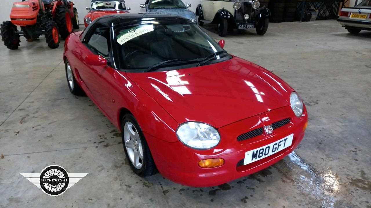 Lot 340 - 1997 MG MGF 1.8I VVC