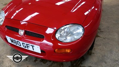 Lot 340 - 1997 MG MGF 1.8I VVC