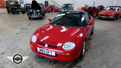 Lot 340 - 1997 MG MGF 1.8I VVC
