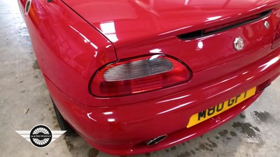Lot 340 - 1997 MG MGF 1.8I VVC