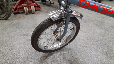 Lot 371 - MK2 RALEIGH CHOPPER RED S/N NK9416738