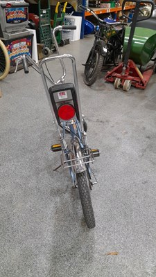 Lot 371 - MK2 RALEIGH CHOPPER RED S/N NK9416738