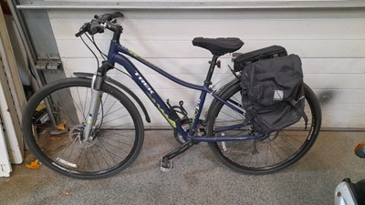 Lot 241 - TREK NEKO BICYCLE WITH RACK & PANNIERS - ALL PROCEEDS TO CHARITY