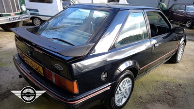 Lot 266 - 1989 FORD ESCORT XR3 INJ