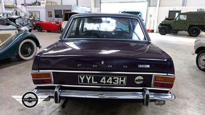 Lot 282 - 1970 FORD CORTINA