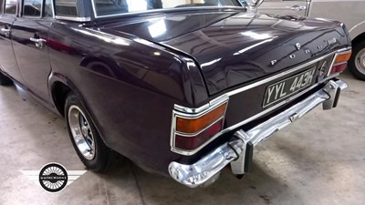 Lot 282 - 1970 FORD CORTINA