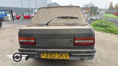 Lot 372 - 1988 PEUGEOT 309 GL