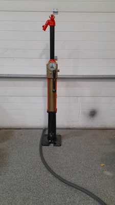 Lot 895 - EARLY PETROL PUMP, NEEDS A NEW PIPE