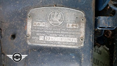 Lot 446 - 1963 VAUXHALL CRESTA
