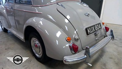Lot 494 - 1954 MORRIS MINOR