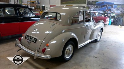 Lot 494 - 1954 MORRIS MINOR