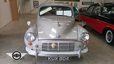 Lot 494 - 1954 MORRIS MINOR