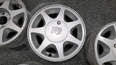 Lot 51 - 5 X FORD RS ALLOY WHEEL RIMS