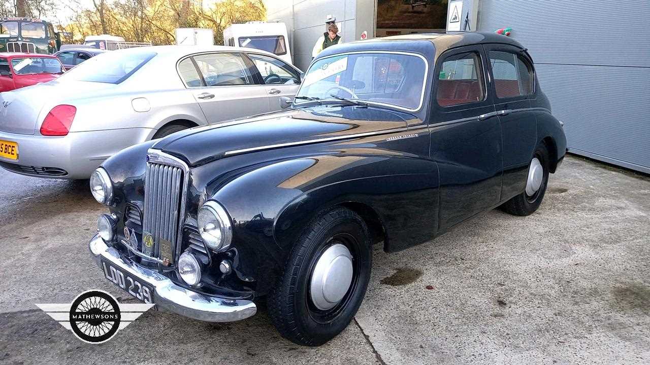 Lot 144 - 1951 SUNBEAM TALBOT 90