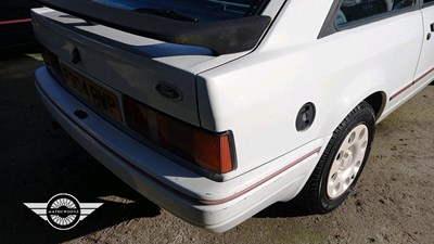 Lot 854 - 1988 FORD ESCORT XR3 INJ