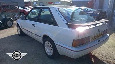 Lot 854 - 1988 FORD ESCORT XR3 INJ