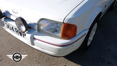 Lot 854 - 1988 FORD ESCORT XR3 INJ