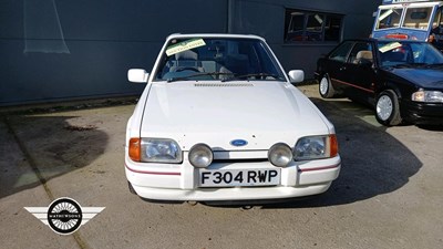 Lot 854 - 1988 FORD ESCORT XR3 INJ