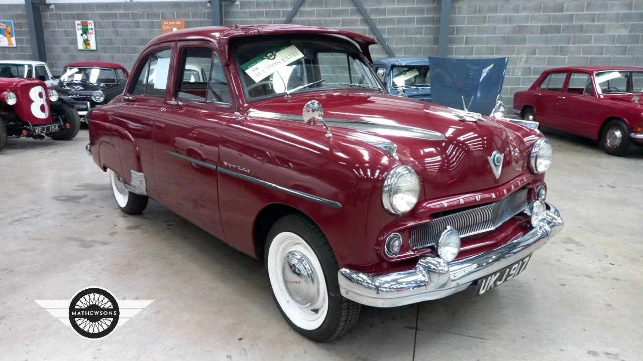 Lot 80 - 1955 VAUXHALL WYVERN