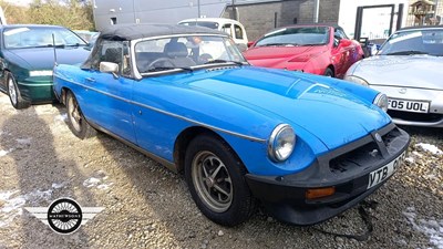 Lot 324 - 1978 MG B ROADSTER
