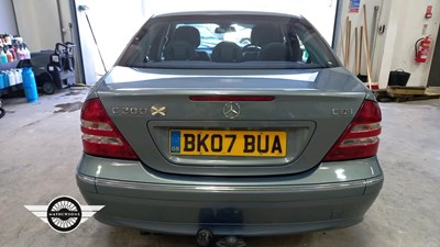 Lot 10 - 2007 MERCEDES C200 CDI AVANTGARDE SE AUTO