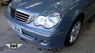Lot 10 - 2007 MERCEDES C200 CDI AVANTGARDE SE AUTO