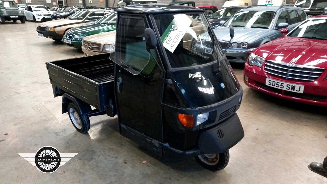 Lot 140 - 2016 PIAGGIO APE 50 VAN